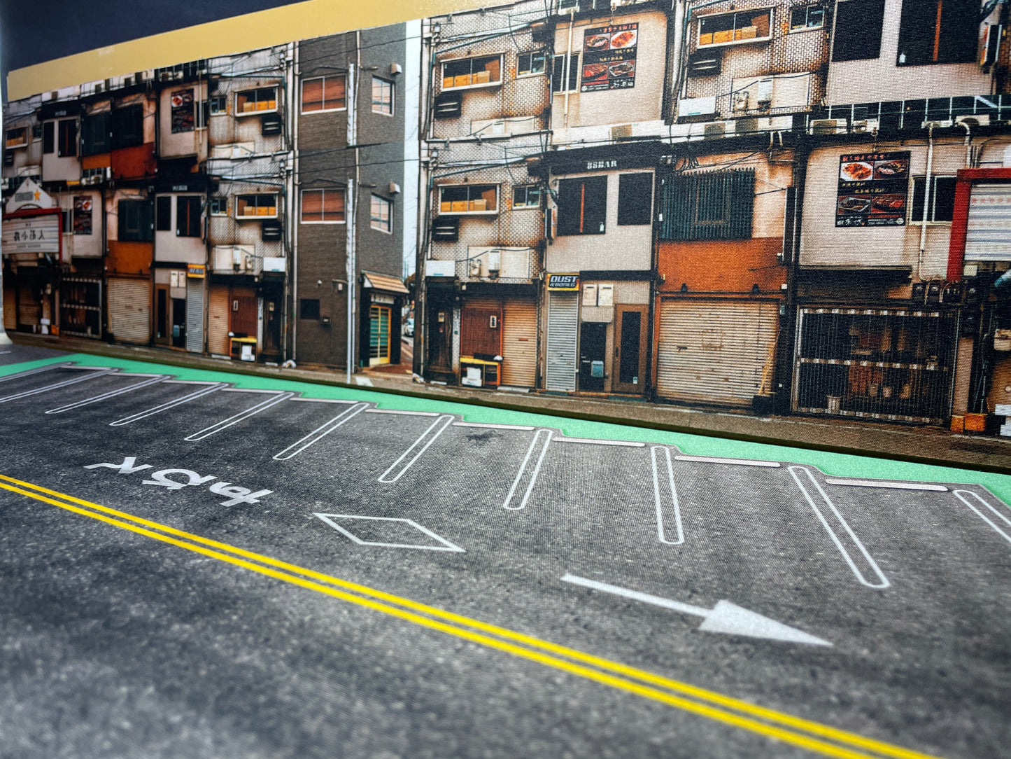 Pared Tokio 70x17,5cm background diecast