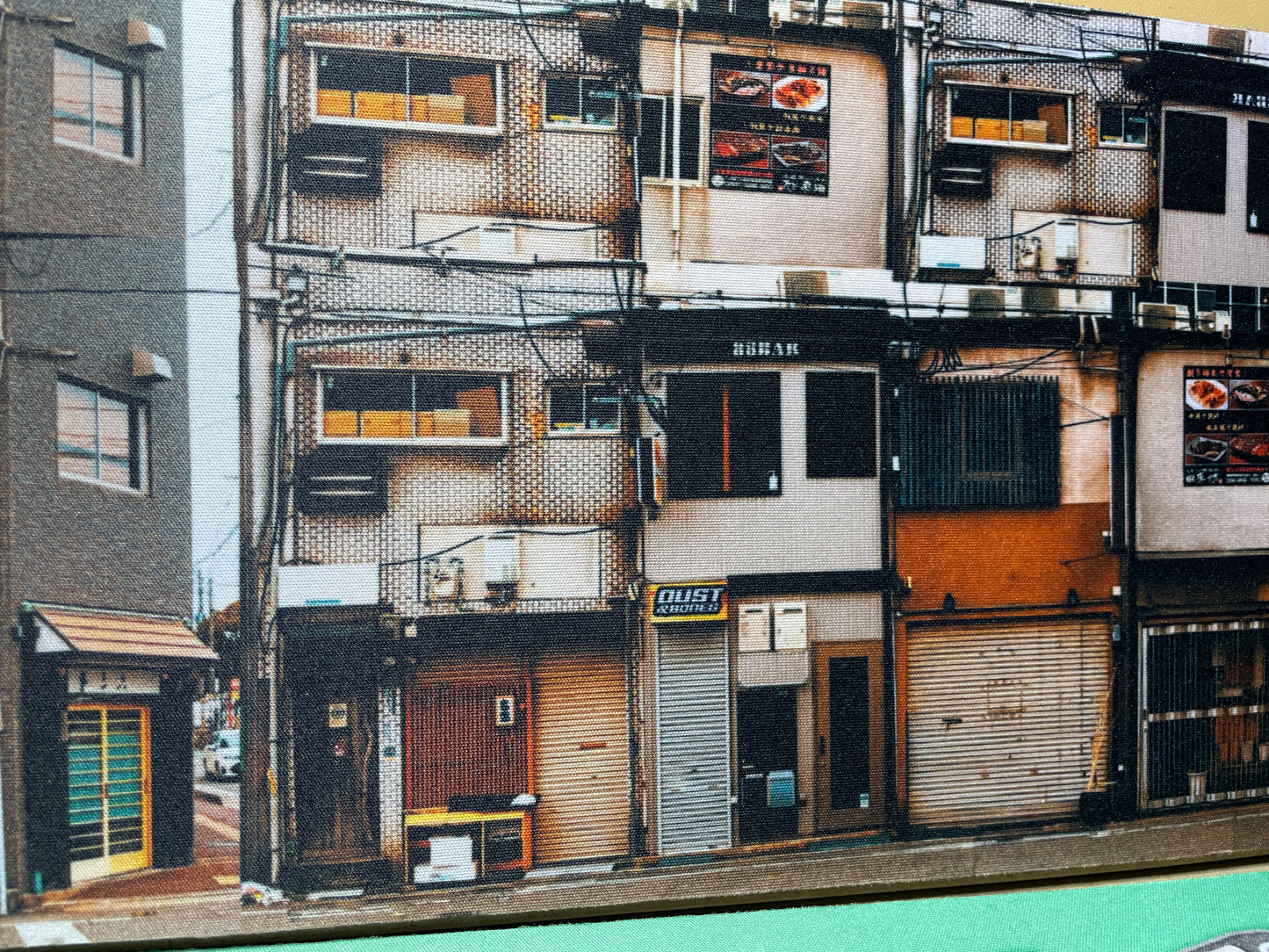Pared Tokio 70x17,5cm background diecast