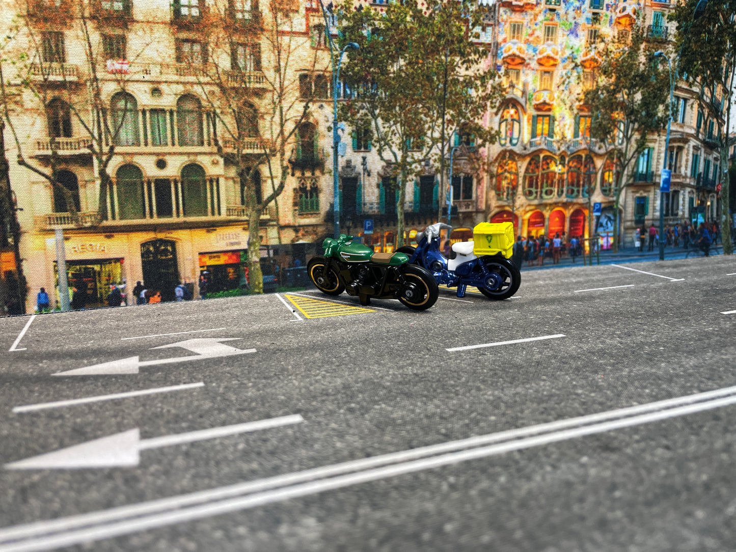 Barcelona Background 70 x 17,5cm diecast