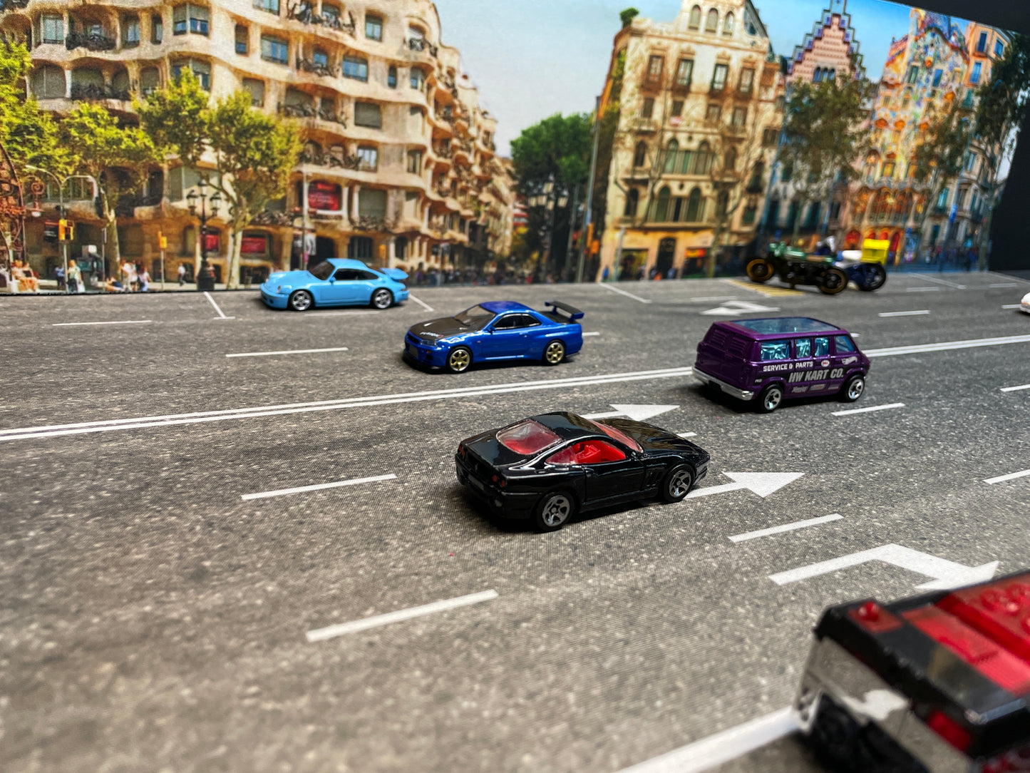 Barcelona Background 70 x 17,5cm diecast