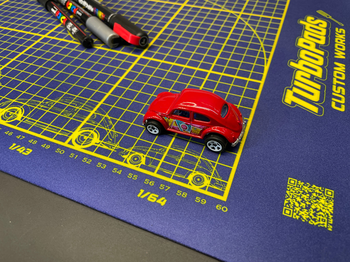 Custom Works 1/64 TurboPad 70x35cm mat mouse pad
