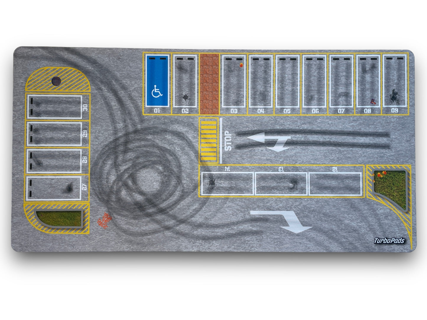 Los Angeles 1/64 TurboPad 70x35cm mat mouse pad