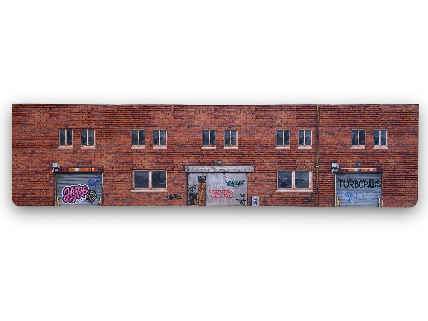 Pared Detroit 70 x 17,5cm background diecast