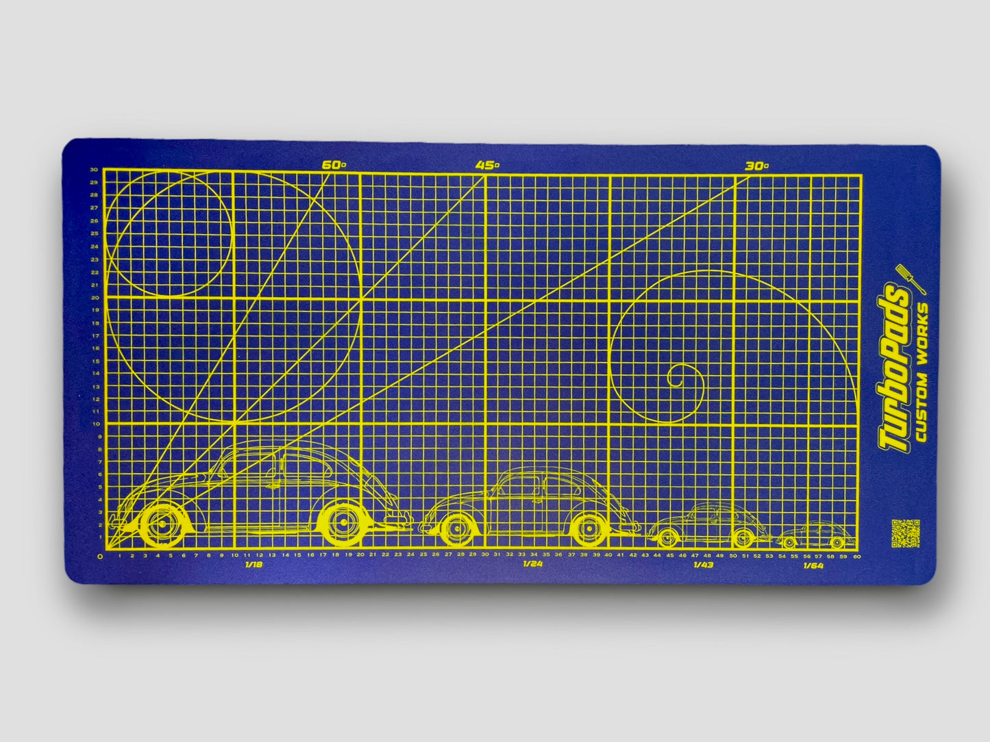 Custom Works 1/64 TurboPad 70x35cm mat mouse pad