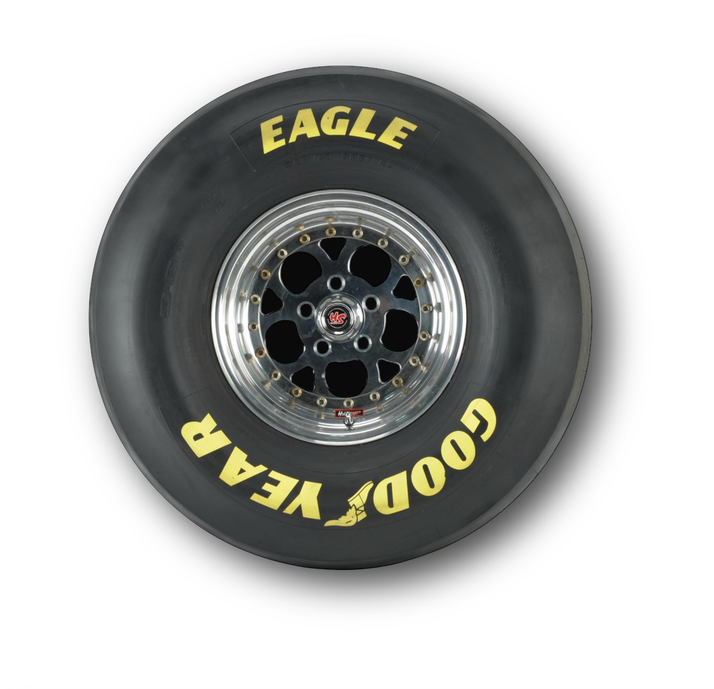 Dragster Wheels Alfombrilla ratón llanta coche redonda Wheels Collection
