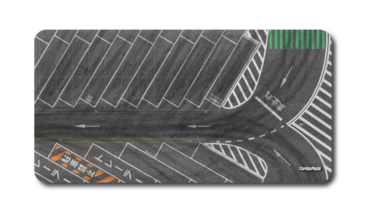 Umihotaru  1/64 TurboPad 70x35cm mat mouse pad