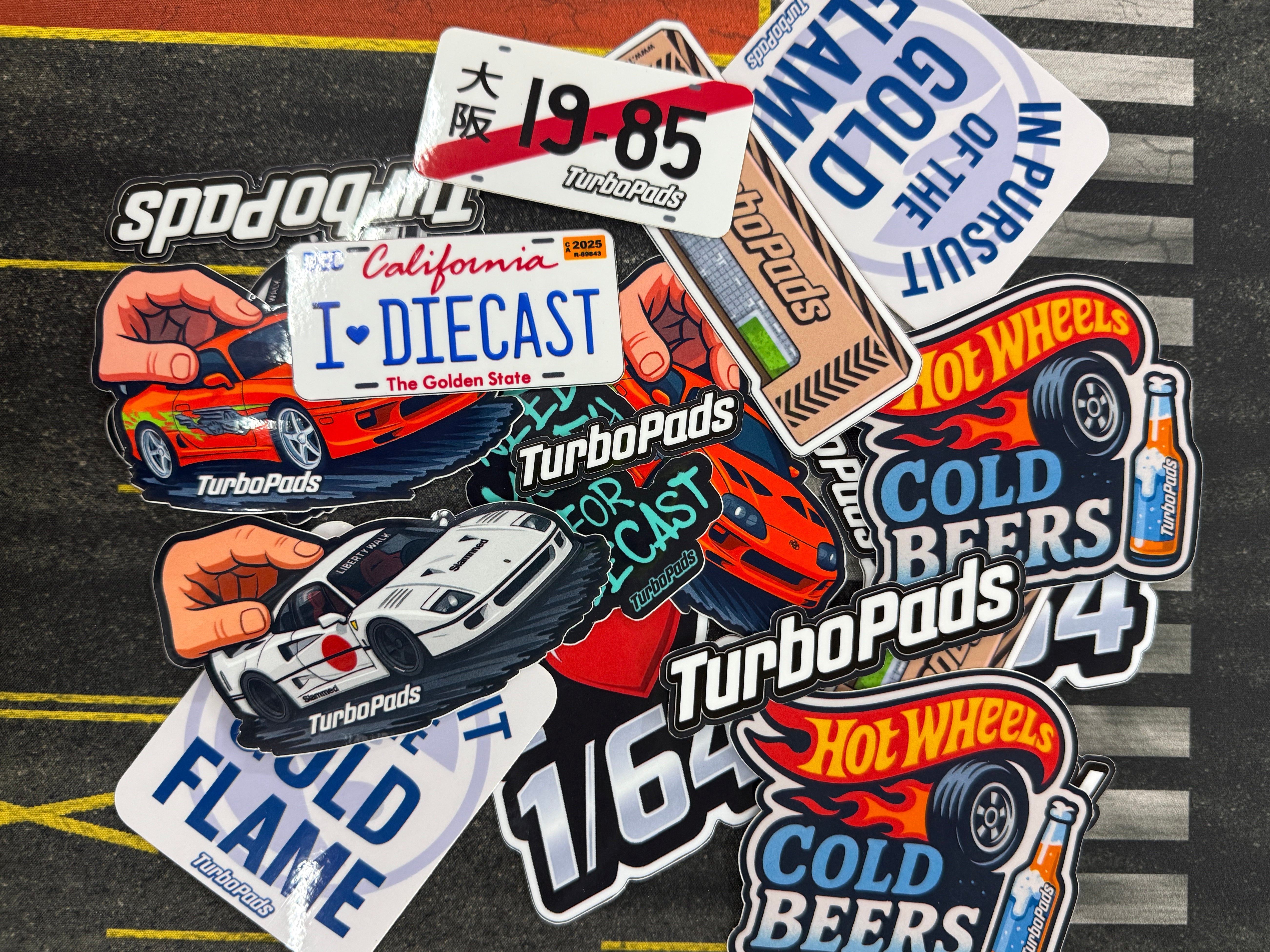 Sticker sticker Ferrari F40 Liberty Walk – TurboPads