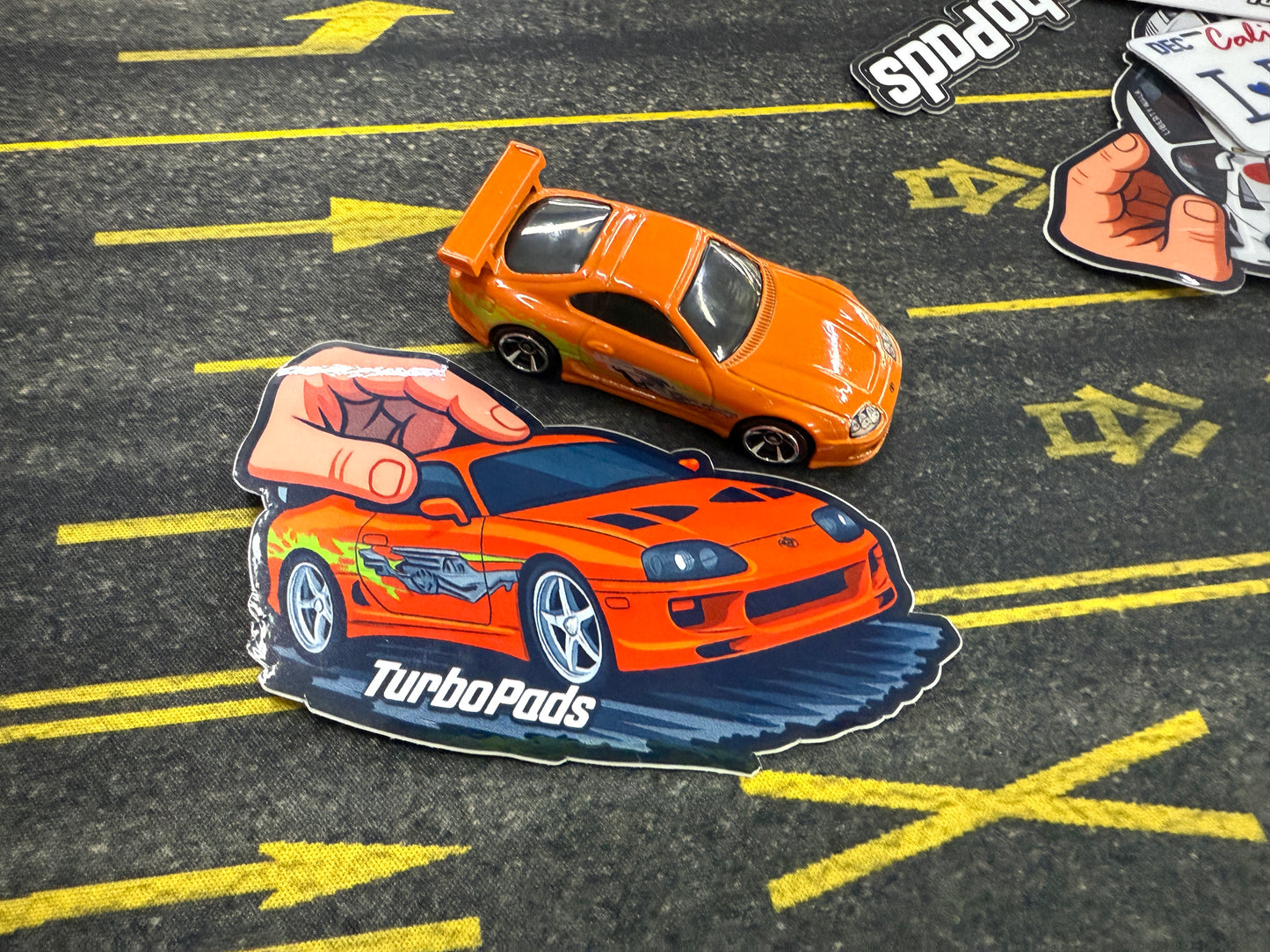 Pegatina sticker Toyota Supra Fast&Furious