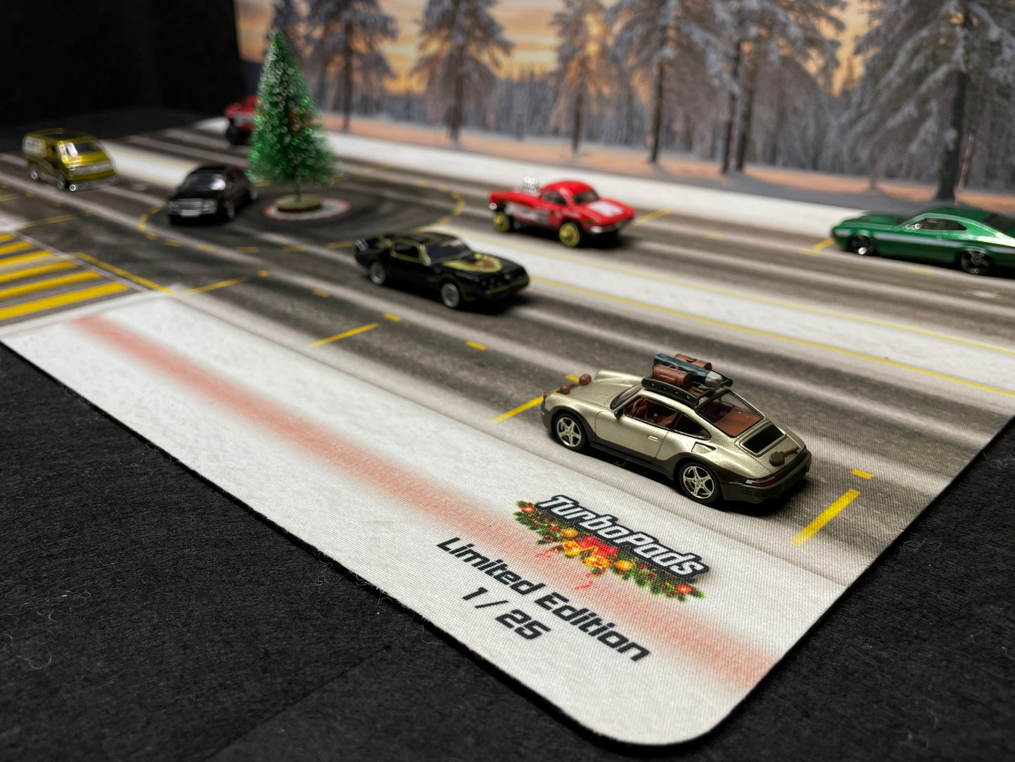 Tapis de souris Winter 1/64 TurboPad 70x35cm