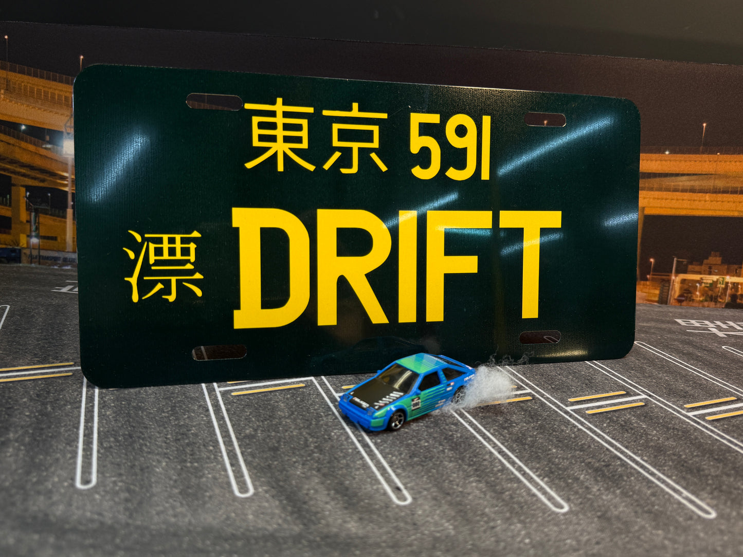 Japan Drift license plate
